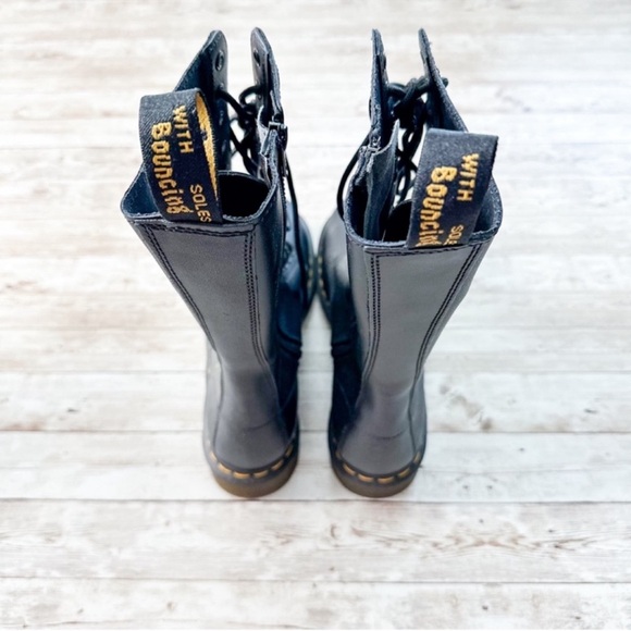 NEW Dr Martens 1914 Vonda Leather Mid Calf Boots
Black Softy T Floral Size 6 - Picture 10 of 15